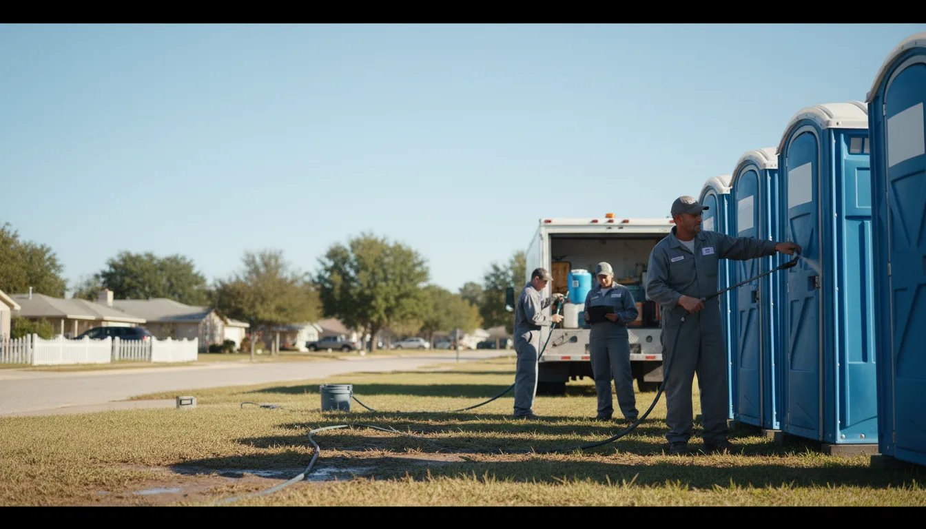 Long-Term Portable Toilet Rental in Fargo, ND near me